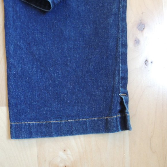LOFT Petites Blue Stretch Denim Capri Jeans 6P - Picture 6 of 7